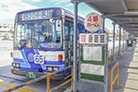 沖縄北部の路線バスターミナル